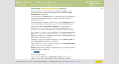 Desktop Screenshot of nemet-alapszokincs.info